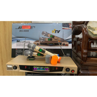 Micro không dây B9999 thế hệ mới bảo hành 1năm, âm thanh hay tiếng âm lớn