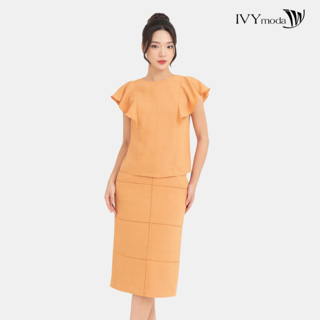 Áo sơ mi tay cách điệu nữ Clover IVY moda MS 16M8812 | BigBuy360 - bigbuy360.vn