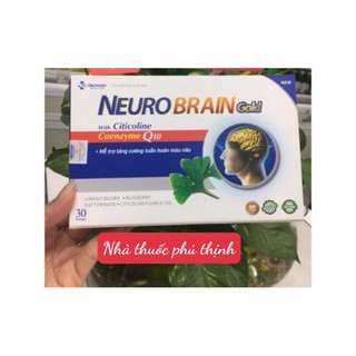 ✅ Neuro brain gold, hỗ trợ bổ não,date mới nhất
