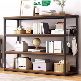 Kệ sách đa năng khung thép chống ghỉ phủ sơn tĩnh điện thương hiệu IGA - Gm136