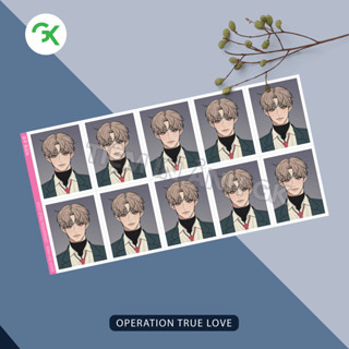  ID Photo Chiến lược tình yêu trong sáng Operation True Love - Baek Do Hwa - Go Eunhyeok - Shim Sooae - Size 3x4cm 