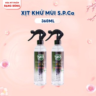 Chai Xịt Khử Mùi SPCa 360ml Hương Tinh Dầu Vỏ Cam, Chanh, Bưởi Đa Năng Khử Mùi Nhanh Chóng Hiệu Quả