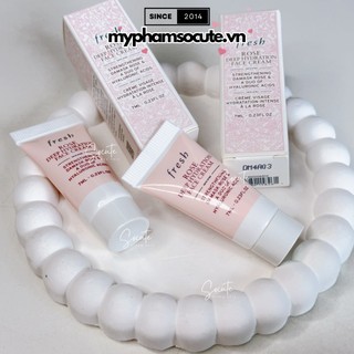 [Minisze 7ml] Kem dưỡng ẩm Fre.esh Rose Deep Hydration Face Cream