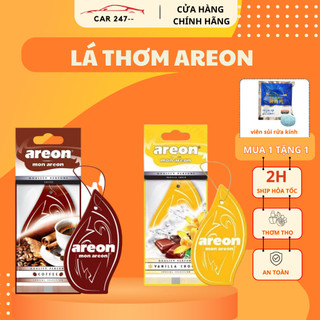 Lá thơm Areon chính hãng - Lá thơm Car247 khử mùi ô tô , không gian nhà cửa, treo tủ đồ cực hiệu quả và an toàn