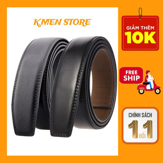 Dây thắt lưng nam chất da thật cao cấp - Dây nịt nam khoá tự động thời trang - Dây nịt bụng da thật- dây thắt lưng nam