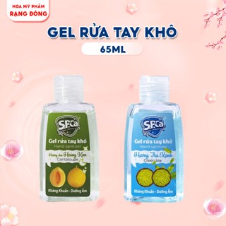 Gel Rửa Tay Khô Mini SPCA 65ml Hương Dưa Lưới - Nước Rửa Tay Khô Sát Khuẩn Bảo Vệ Da Tay Chính Hãng