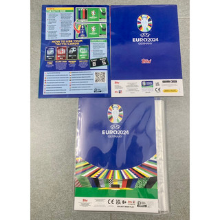 [ Album+Play Pitch+Game Guide NEW 100% ] Topps Match Attax Euro 2024
