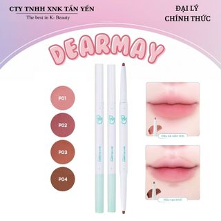 Chì kẻ viền môi dearmay 2in1 plumpy lip liner 0.36g