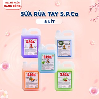 Nước Rửa Tay Tạo Bọt Can 5 lít SPCa Sữa Rửa Tay Dưỡng Ẩm Bảo Vệ Da Tay