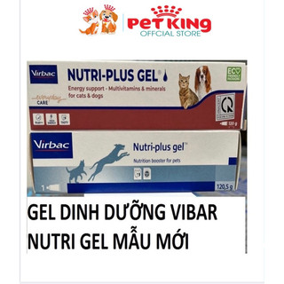 [MẪU MỚI ]Gel Dinh Dưỡng cho Chó Mèo Nutri-Plus 120gr