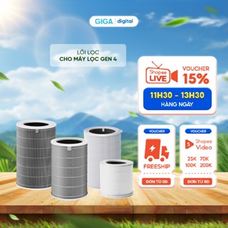 Lõi lọc thay thế cho máy lọc không khí Xiaomi Air Purifier 4 Compact, 4 Lite, Gen 4, 4 Pro, Elite