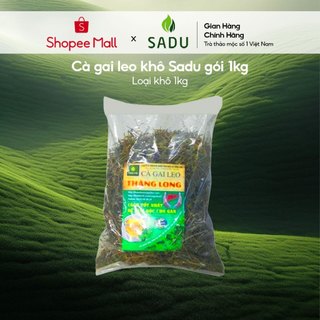 Cà gai leo khô Sadu gói 1kg thải độc mát gan tăng cường chức năng gan