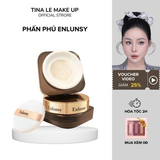 Phấn Phủ Enlunsy Soft Mist Air Setting Powder Phấn Bột Kiềm Dầu Chống Nước Tina Lê Make Up