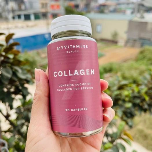 Viên uống collagen thủy phân Myvitamins Pháp 90 viên