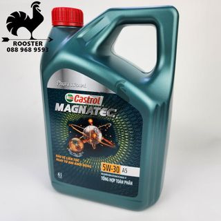 [Chính hãng] Dầu nhớt động cơ Castrol 5W30 A5 tổng hợp toàn phần 5W30 - Castrol Magnatec (4L)