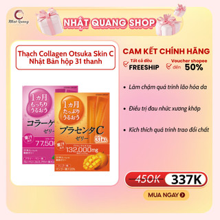 Thạch Collagen Otsuka Skin C Nhật Bản hộp 31 thanh