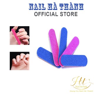 Dũa móng tay mini, dũa mịn hai mặt nhám chuyên dụng chăm sóc móng, độ nhám 150/150