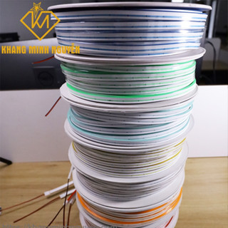 [Giá 1 mét] Đèn LED Neon 12V - 2835 - IP65 cuộn 50m - Đỏ, Cam, Vàng Nhạt, Vàng Đậm, X.Lá, X.Ngọc, X.Dương - Led uốn chữ