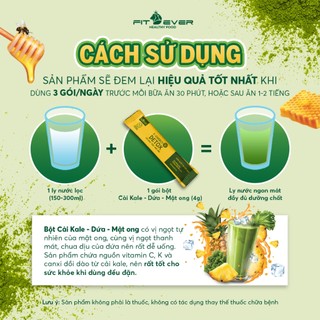 Combo 5 hộp detox cải kale