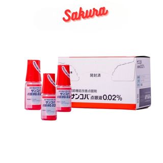 Nhỏ mắt phục hồi thị lực Sancoba Nhật Bản (5ml)
