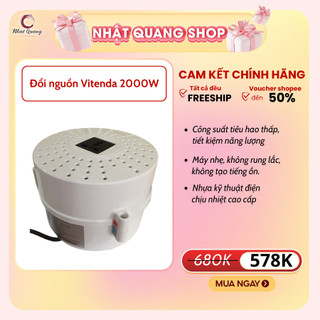Bộ đổi nguồn vitenda công suất 2000va dành cho máy công suất lớn