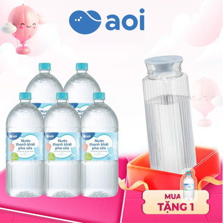 Nước thanh khiết pha sữa Aoi, Nước pha sữa aoi, Nước pha sữa cho bé inochi, Nước tinh khiết pha sữa