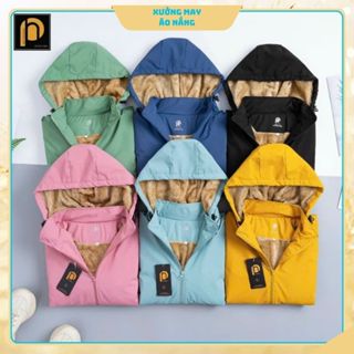 Áo khoác NỮ LÓT LÔNG CỪU cao cấp mẫu mới 2023,vải ngoài tráng bạc chống mưa, cản gió, hàng chính hãng Melady cao cấp