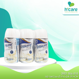 Sữa Abbott Ensure Plus Advance 220ml dinh dưỡng cho người bệnh ung thư, suy mòn cơ