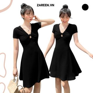 ZAREEN | ĐẦM THUN XÒE XOẮN NGỰC ZAREEN DAX69