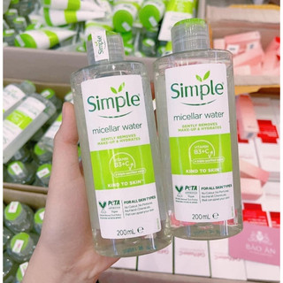 Nước Tẩy Trang Simple Micellar Cleansing Water 200ml