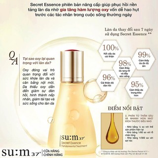 [EXP.2027.04] 5 gói Nước thần Sum37 Fundamental treatment Secret Essence Advanced Sync Program (1ml)