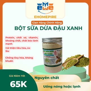 Bột Sữa Dừa đậu xanh Nam Kinh Hũ 200g Chính Hãng- Đặc Sản Bến Tre-Hoàn toàn nguyên chất