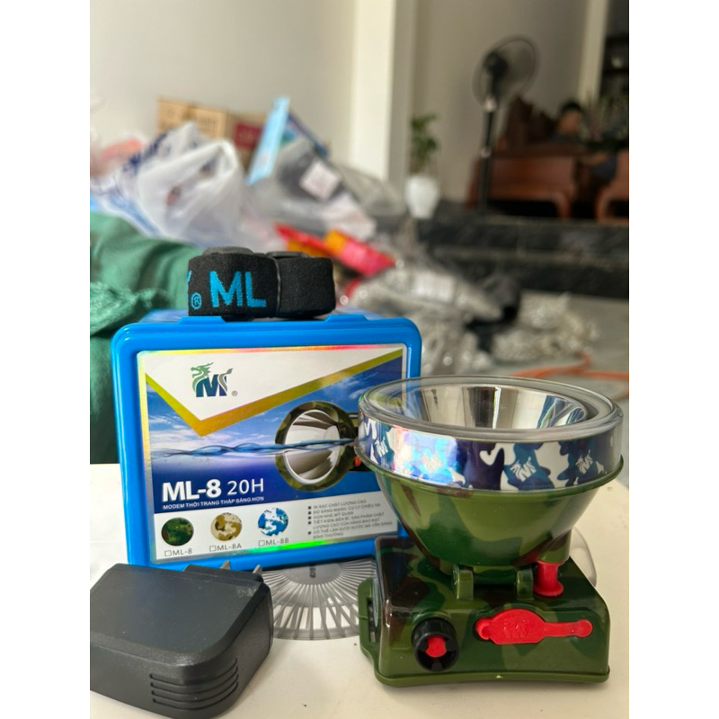 Đèn pin led siêu sáng đội đầu ML8