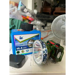 Đèn pin led siêu sáng đội đầu ML8