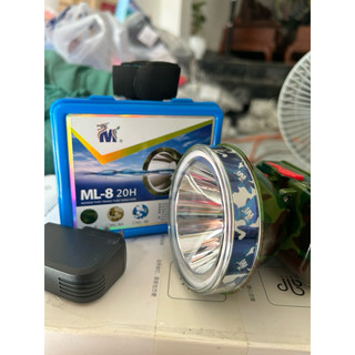 Đèn pin led siêu sáng đội đầu ML8