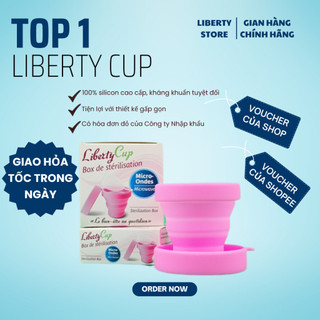 Cốc tiệt trùng dành cho cốc nguyệt san Liberty Cup, hàng chính hãng, có Bill đầy đủ