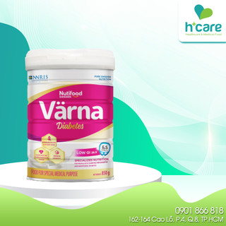 Sữa bột cho người tiểu đường Nutifood Varna Diabetes 850g giúp ổn định đường huyết