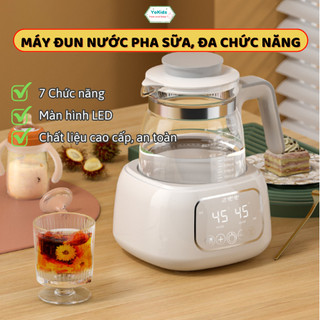 Bình đun nước pha sữa mcdoudou , máy hâm sữa giữ nhiệt nthy-t01, hâm sữa, tiệt trùng, khử clo đa năng