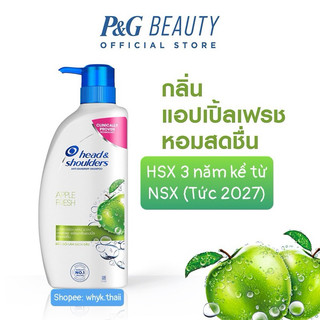 Dầu Gội Head & Shoulders Hương Táo Xanh Thơm Mát 370ml Công Nghệ Thái Lan