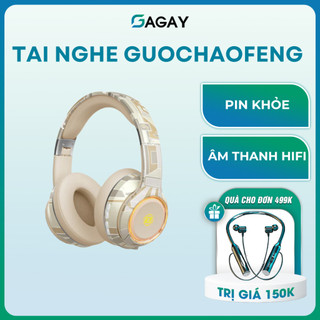 Tai nghe chụp Guochaofeng 5.3 Tai nghe Bluetooth dung lượng pin lớn GAGAY