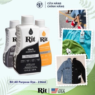 Màu nhuộm quần áo Rit All-Purpose Liquid Dye 236ml - Dạng lỏng