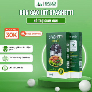 Bún phở gạo lứt giảm cân bye béo - combo bún phở gạo lức giàu chất xơ vitamin, khoáng chất lms food