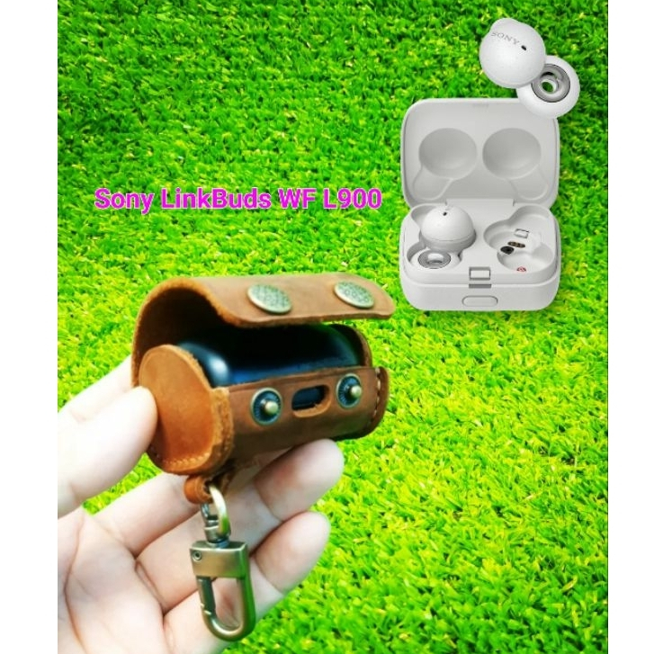 Bao da Sony LinkBuds WF L900 da thật handmade