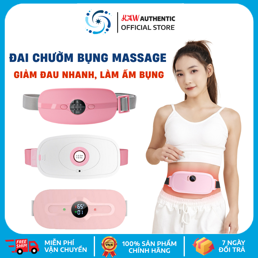 Đai Chườm Ấm Bụng Massage Bụng Kinh, Giảm Đau Nhanh, Làm Ấm Bụng, Quà Tặng Cho Bạn Nữ