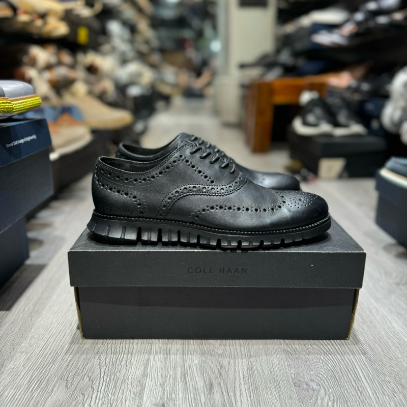 Oxford Zerogrand Cole Haan Black