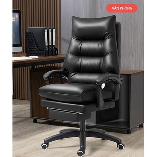 Ghế văn phòng cao cấp , ghế giám đốc massage 9 điểm có điều khiển , ghế giám đốc xoay 360 gác chân kèm massage
