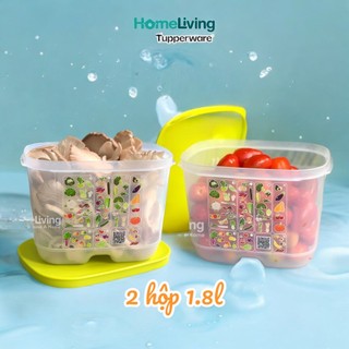 Hộp trữ mát VENTSMART 1,8L Cao _ SET 2 HỘP