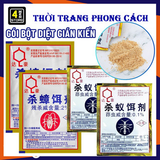 Gói bột diệt gián kiến tận gốc hiệu quả cao - thuôc diệt kiến , diệt gián sinh học dang gói an toàn