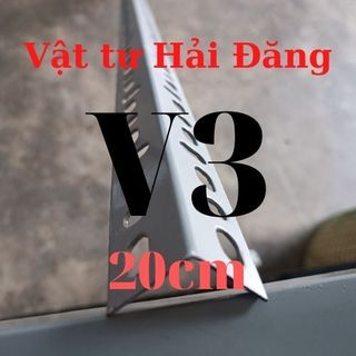 sắt thanh V Lỗ (cây V3x3 - dài 20cm ), kệ sắt V lỗ,sắt V lỗ đa năng,sắt V lắp kệ
