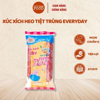 Xúc xích heo tiệt trùng ăn liền everyday 25g x 10 cây - đồ hộp hạ long